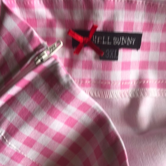 HELL BUNNY GINGHAM JUDY CAPRIS  PINUP - Picture 6 of 8